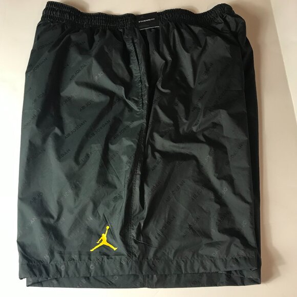 Jordan Air Embedded Air Logo Front To Back Standard Comfort Fit Sport Cut Shorts